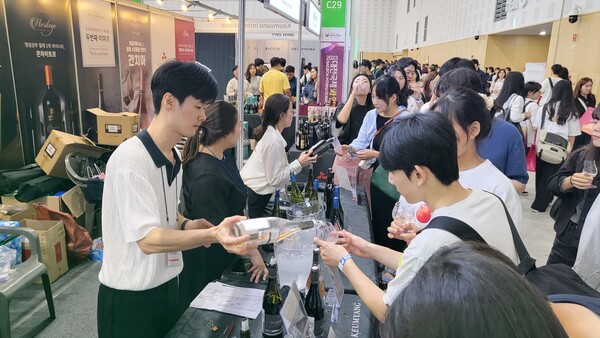▲ ‘대전국제와인 EXPO 2023’ 행사 장면.ⓒ대전관광공사