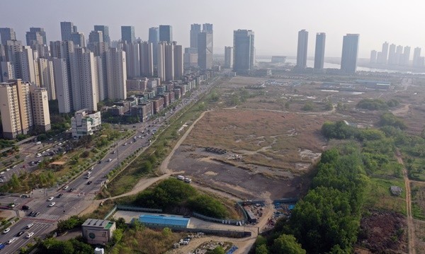 ▲ 인하대 송도캠퍼스가 들어설 송도국제도시 전경.ⓒ인천경제청 제공