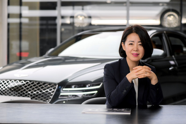 ▲ 곽경록 수원서부지점 영업부장이 누적 판매 6000대를 달성했다 ⓒ현대자동차