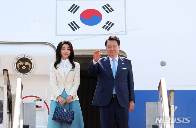 ▲ 윤석열 대통령과 김건희 여사. ⓒ뉴시스