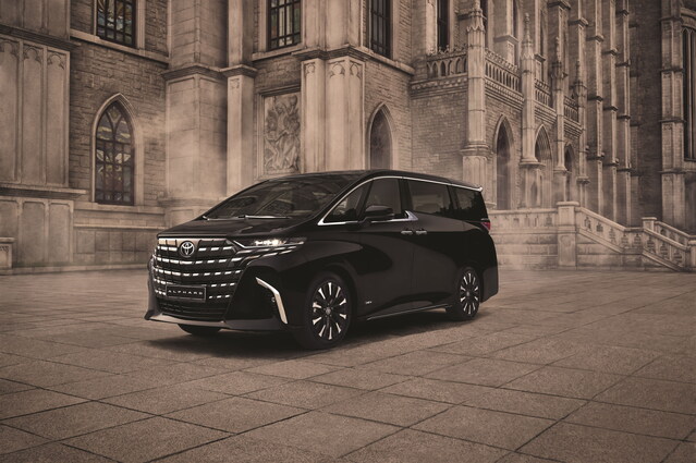 ▲ 토요타코리아가 '알파드'를 18일 국내 출시했다. ⓒ토요타코리아