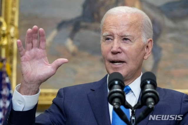 ▲ 이란에 수년간 수감돼 있던 미국인들이 18일(현지시간) 석방돼 귀국행 비행기에 올랐다고 외신들이 보도했다. 사진은 지난 15일 백악관에서 연설 중인 조 바이든 미국 대통령의 모습. ⓒAP/뉴시스