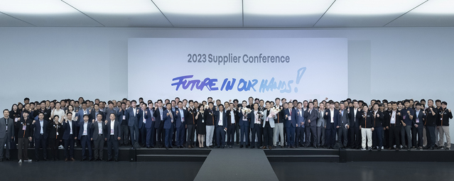 ▲ 르노코리아가 5월에 진행한 협력업체 컨퍼런스의 모습 ⓒ르노코리아자동차