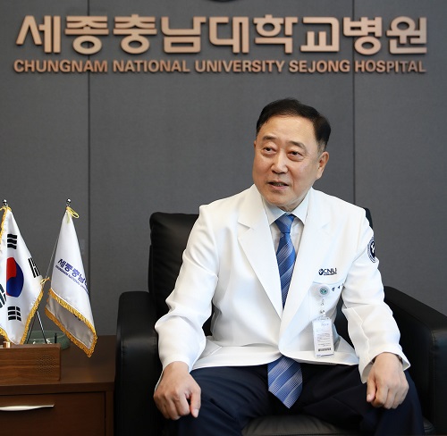 ▲ 권계철 제3대 세종충남대병원장.ⓒ세종충남대병원