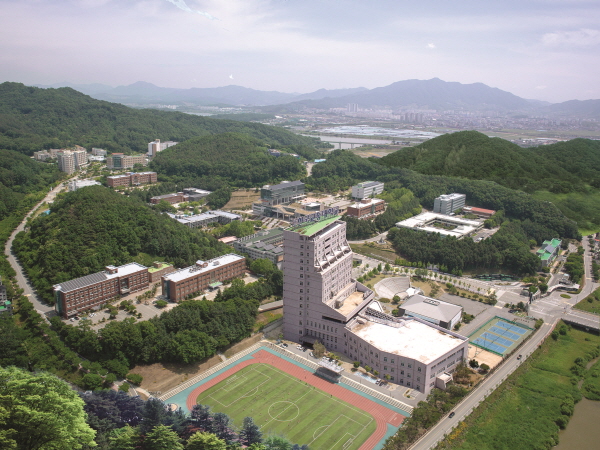 ▲ 한국교통대학교 전경.ⓒ한국교통대