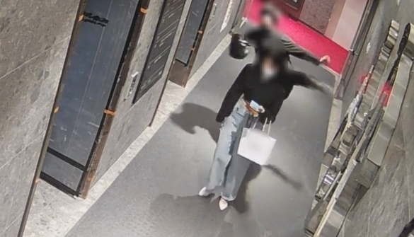 ▲ 2022년 5월 발생한 '부산 돌려차기 남' 사건 당시 CCTV 화면. ⓒ피해자 변호사 측 제공