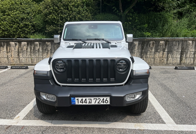 ▲ 지프 랭글러 4xe 모습. ⓒ김재홍 기자