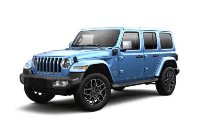 ▲ 랭글러 4xe 모델에 추가된 블루 전용 컬러 ⓒ스텔란티스코리아