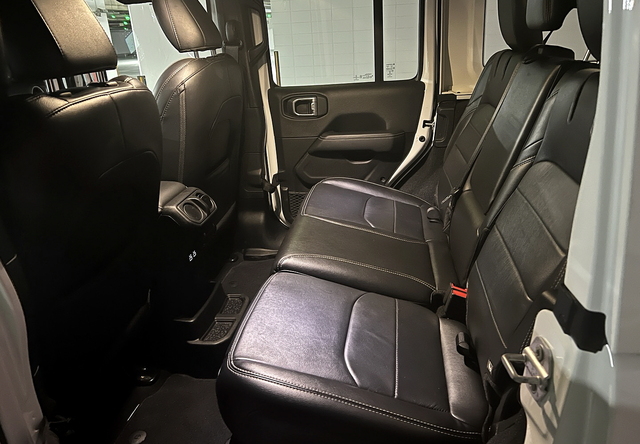 ▲ 차량의 2열 모습. ⓒ김재홍 기자