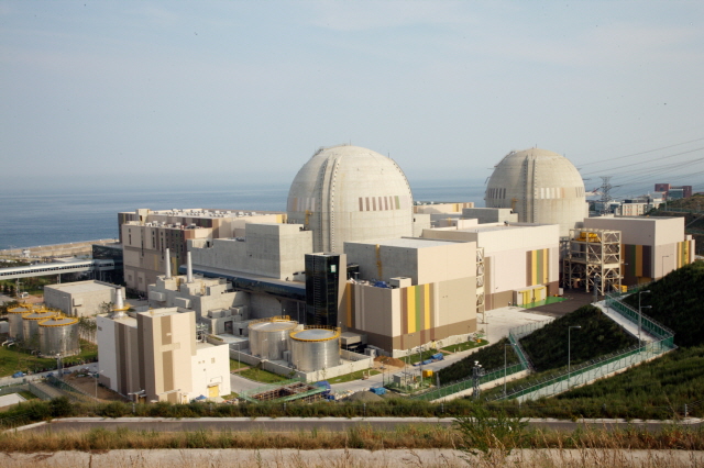 ▲ 대우건설이 시공한 신월성원자력발전소 전경. ⓒ대우건설