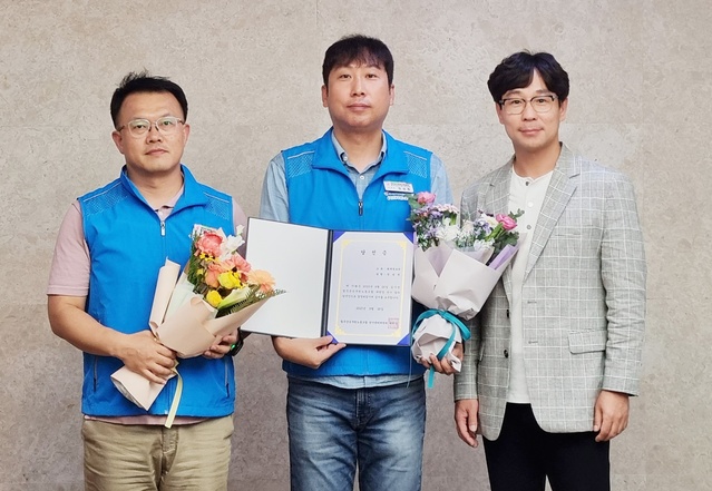 ▲ 칠곡군공무원노동조합 제2대 위원장으로 현 위원장인 장성원(전산6급·회계정보과) 후보가 당선됐다.ⓒ칠곡군