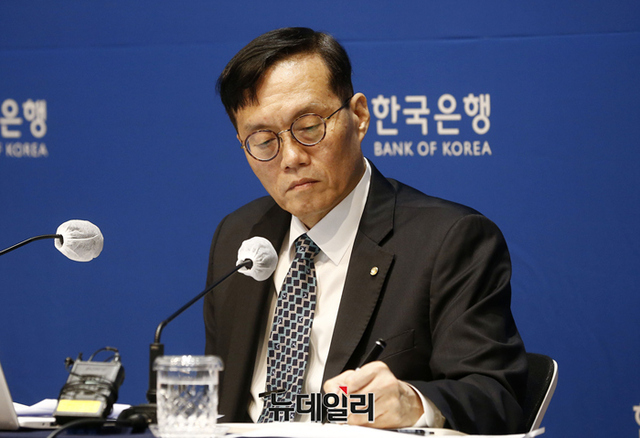 ▲ 이창용 한국은행 총재.ⓒ뉴데일리