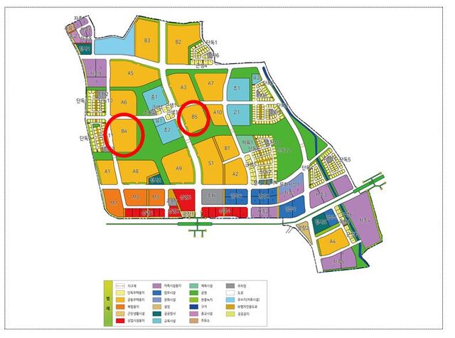 ▲ 경산대임지구 토지이용계획도.ⓒLH 대구경북지역본부