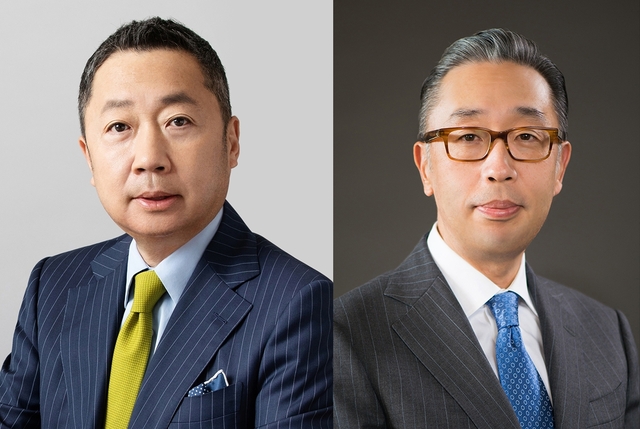 ▲ (왼쪽부터)박정원 두산그룹 회장, 박지원 두산에너빌리티 회장. ⓒ두산그룹
