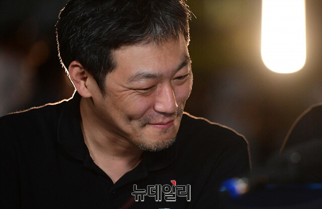 ▲ 기자 출신 유튜버인 김용호 씨 모습. ⓒ정상윤 기자