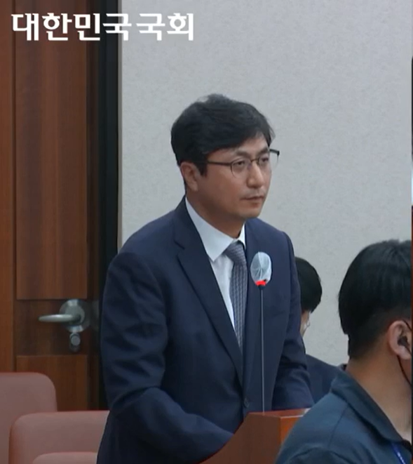 ▲ 함윤식 우아한형제들 부사장 ⓒ국회 의사중계시스템