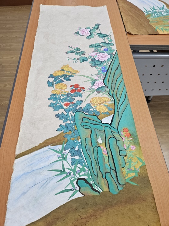 ▲ 영양군(군수 오도창)은 지난 9월 4일부터 10월 12일까지 영양산촌생활박물관 체험프로그램 ‘민화교실’를 진행했다.ⓒ영양군