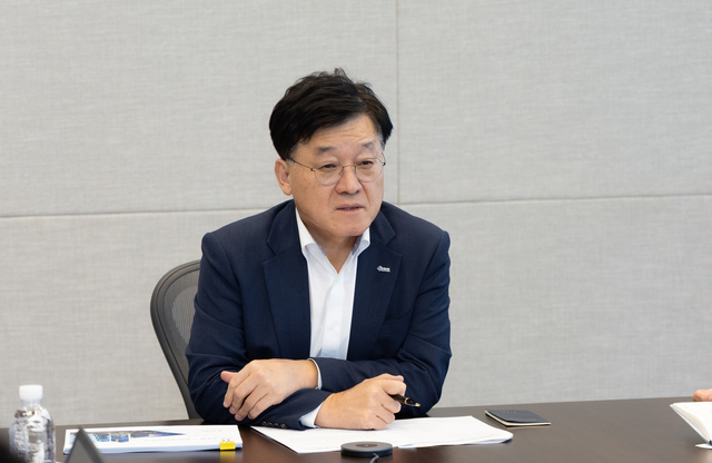 ▲ 한국무역협회가 16일 삼성동 트레이드타워에서 개최한 '주요 시장별 수출 확대 전략 회의'에서 정만기 한국무역협회 부회장이 인사말을 하고있다.ⓒ한국무역협회