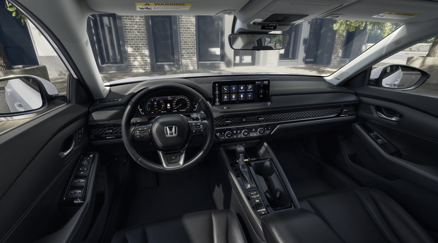 ▲ 신형 어코드의 내부 인테리어 모습. ⓒ혼다코리아