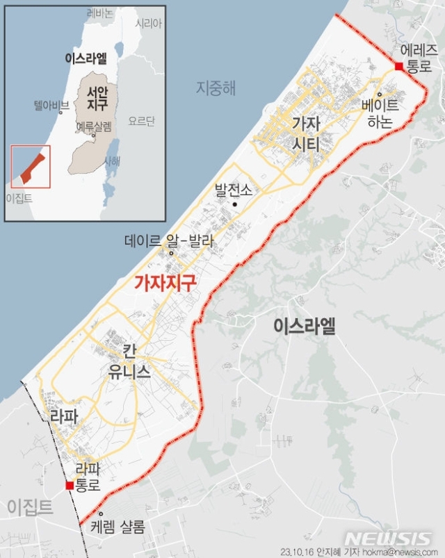 ▲ 하마스의 가자 지구 내 터널 굴착 과정에서 북한 기술이 전수됐을 가능성이 있다는 이스라엘 안보 단체 분석이 나왔다. ⓒ뉴시스