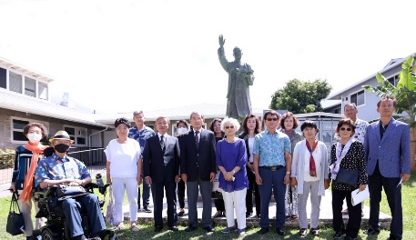 ▲ 지난해 7월 한인기독교회는 이승만 전 대통령을 추모하는 행사를 열었다. 한인기독교회는 이 전 대통령을 기리는 대표적인 하와이 교포 단체 중 하나이다. ⓒ건국대통령이승만재단