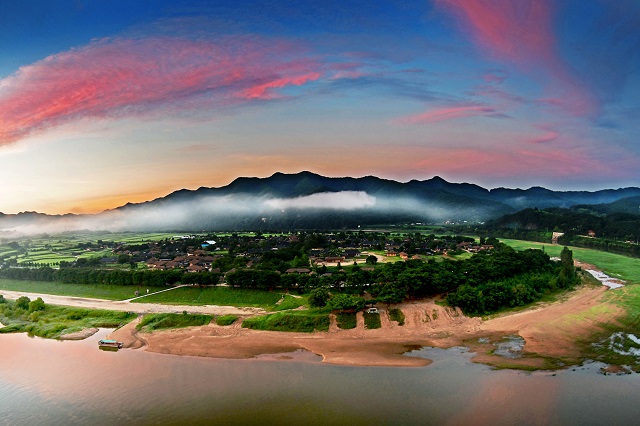 ▲ 안동 하회마을 전경.ⓒ안동시