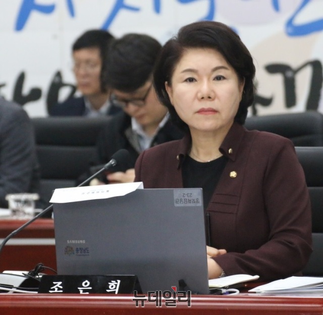 ▲ 질의하는 조은희 의원.ⓒ이길표 기자
