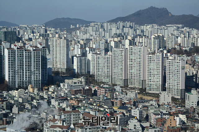 ▲ 서울 아파트단지 전경. ⓒ뉴데일리DB