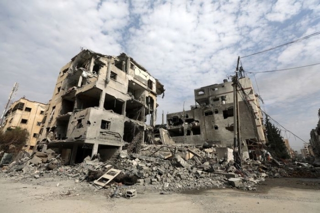 ▲ 공습으로 파괴된 가자지구 건물. ⓒ연합뉴스