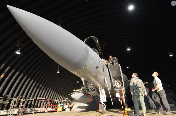 ▲ 영국 내 '라켄히스'(Lakenheath) 미 공군기지. 앞서 조비연 국방연구원(KIDA) 선임연구원은 미군이 라켄히스 기지 내 핵무기 저장시설을 현대화하고 있다며 주한미군기지의 과거 핵무기 저장시설을 현대화하는 방식으로 미국 전술핵을 '연성 재배치'하는 방안을 제언한 바 있다. ⓒ라켄히스 주영(駐英)미군기지 웹사이트