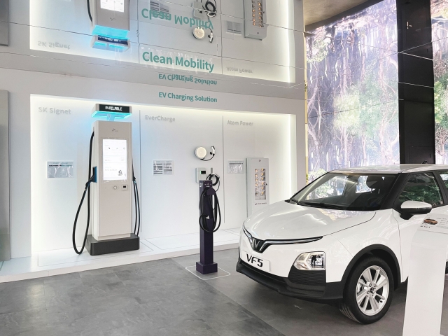 ▲ SK그룹관 내 SK시그넷 전시존 전경. ⓒSK시그넷