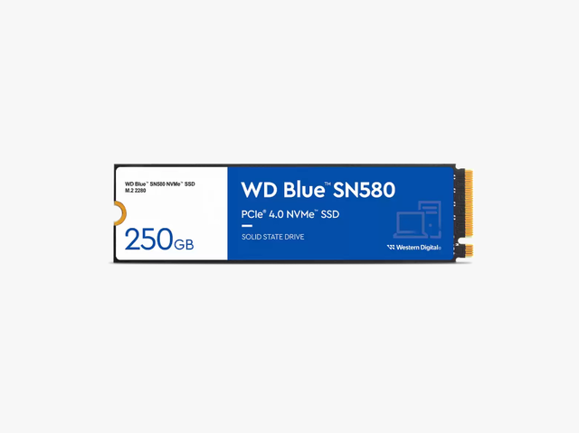 ▲ WD 블루 SN580 NVMe™ SSD ⓒ웨스턴디지털