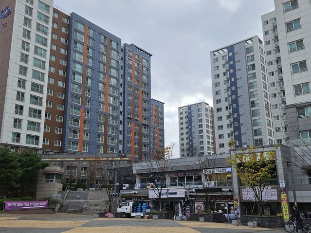 ▲ 김포시 고촌읍에 있는 한 아파트 단지의 전경. ⓒ임준환 기자