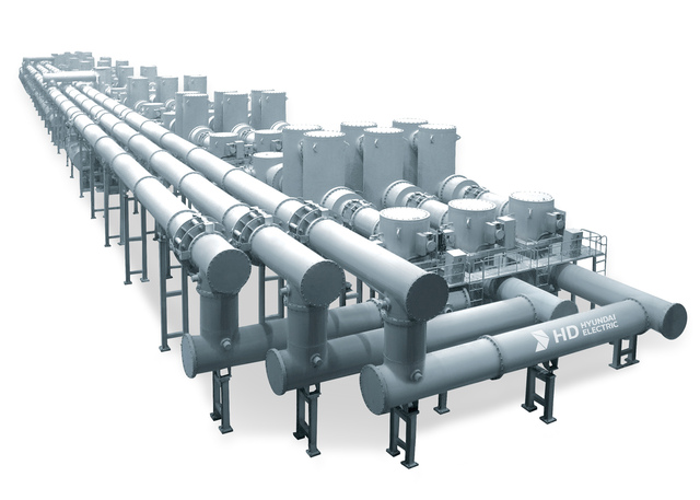 ▲ HD현대일렉트릭의 고압차단기. ⓒHD현대일렉트릭