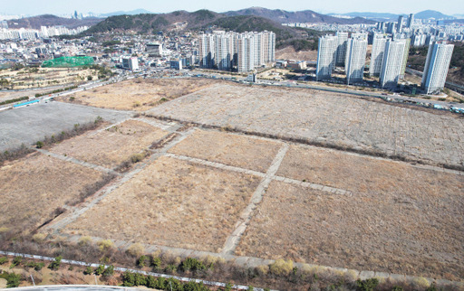 ▲ 부영주택은 2008년부터 인천시 연수구 동춘동일대 15만평에 테마파크 조성사업을 추진하고 있으나 지지부진하다.ⓒ연수구 제공
