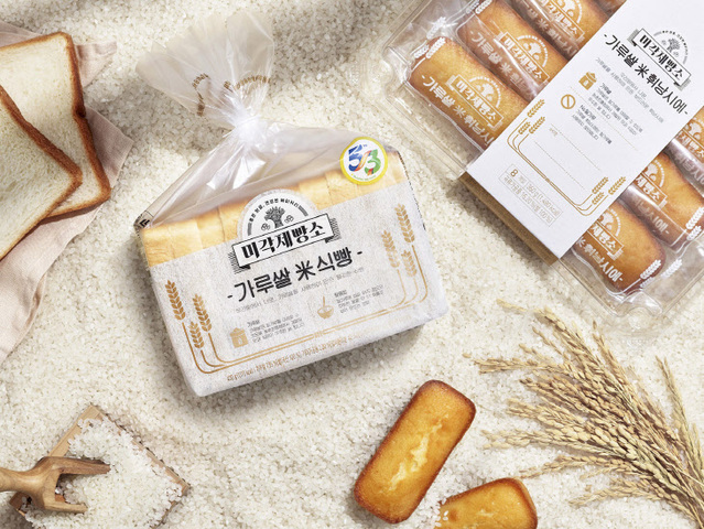 ▲ 식품업체들이 가루쌀을 활용한 제품을 잇달아 선보이고 있다. 사진은 SPC삼립 '가루쌀 米 식빵'ⓒSPC삼립