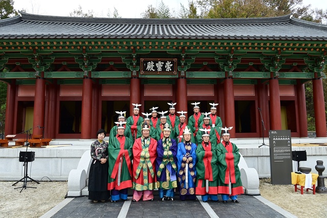 ▲ 고령군(군수 이남철)은 11월 10일 오후 2시 대가야 종묘에서 제6회 대가야종묘대제를 봉행했다.ⓒ고령군