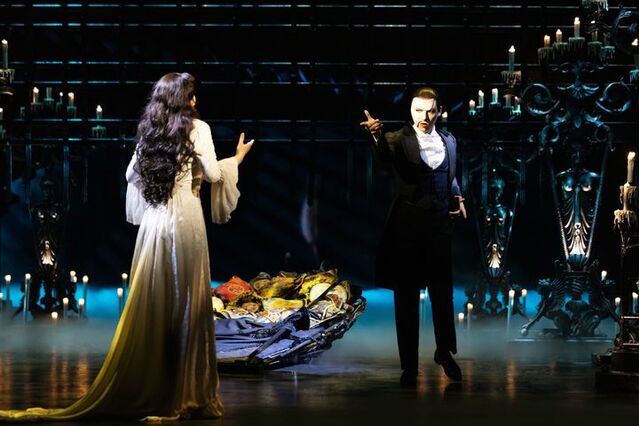 ▲ 뮤지컬 '오페라의 유령' 공연 장면.ⓒ에스앤코