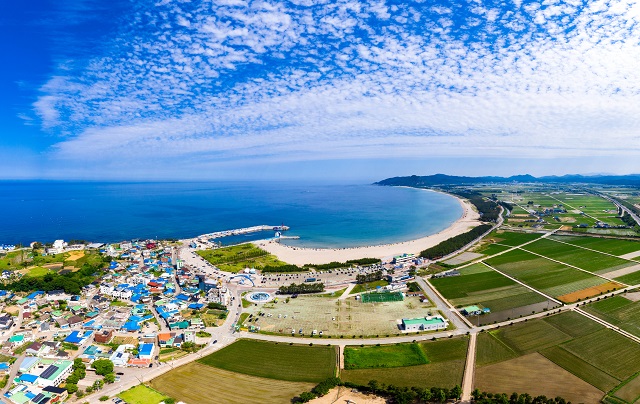 ▲ 영덕군 고래불해수욕장 전경.ⓒ영덕군