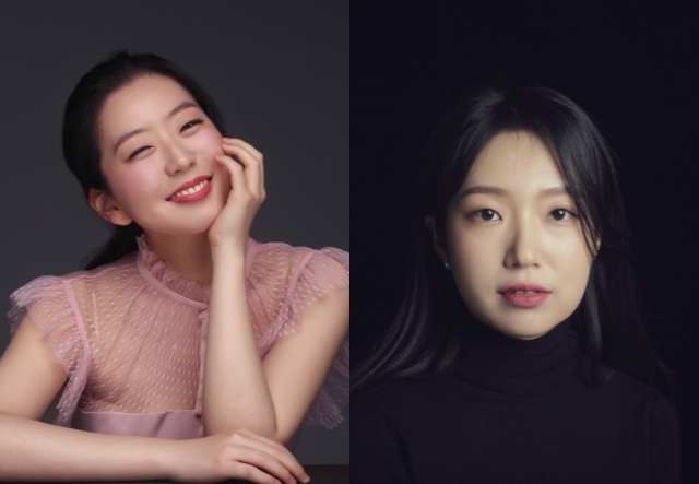 ▲ 피아니스트 윤아인(왼쪽)과 김수연.ⓒ예술의전당