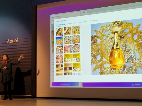 ▲ 15일 엄수원 아드리엘 대표가 애드젠AI(Adjen AI)를 소개하고 있다. ⓒ브랜드브리프