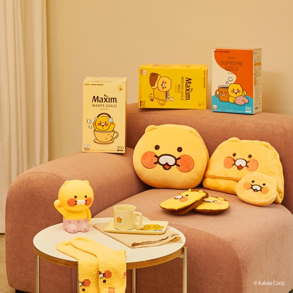 ▲ ‘맥심 X 카카오프렌즈 춘식이 스페셜 패키지’ⓒ동서식품