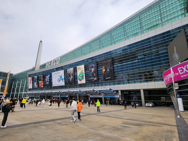 ▲ 지스타 2023 부산 벡스코 현장 ⓒ신희강 기자