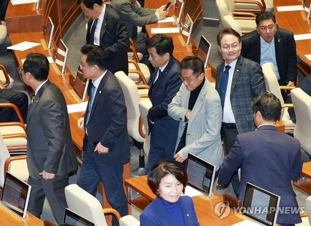 ▲ 이달 9일 국회 본회의에서 노조법 개정안이 통과된 모습.  ⓒ연합뉴스