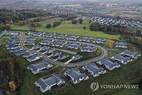 ▲ 미국 펜실베이니아주 미들섹스 타운십의 신축단지 ⓒ연합뉴스