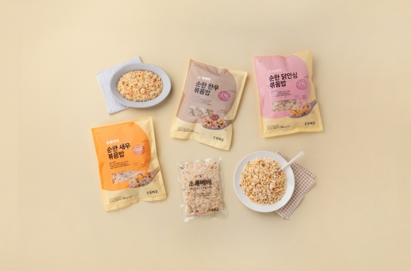 ▲ 초록베베 순한볶음밥 3종ⓒ초록마을