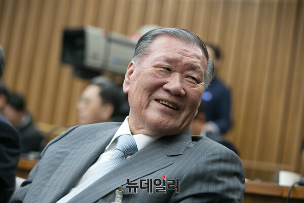 ▲ 정몽구 명예회장 등 현대차그룹 일가가 삼녀 정윤이 사장에게 해비치호텔 보유 지분 전량을 매각했다. ⓒ뉴데일리DB