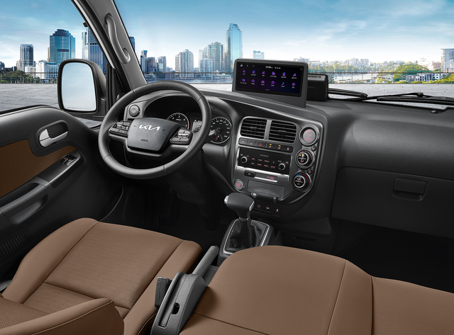 ▲ 봉고 LPG 터보의 내부 모습.  ⓒ기아