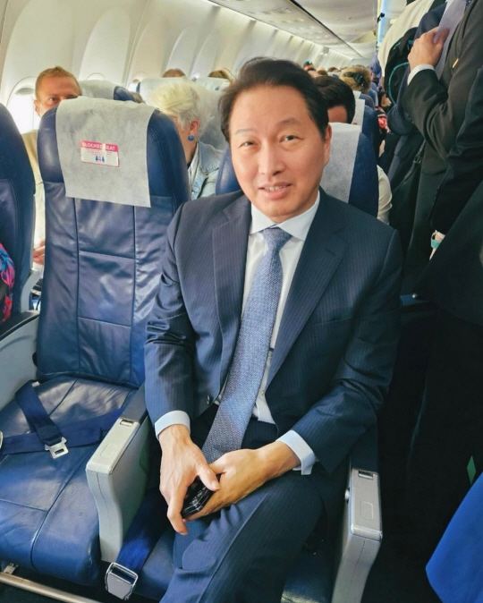 ▲ 최태원 대한상의 회장.ⓒ인스타그램 캡처