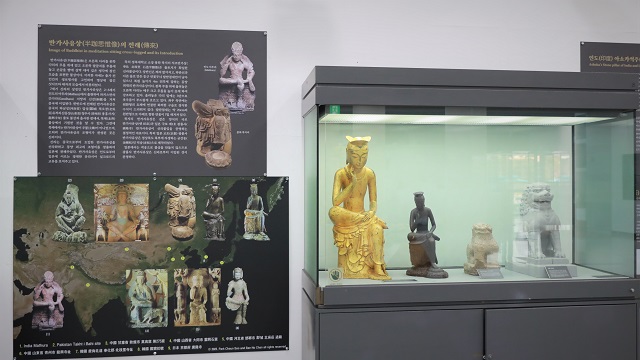 ▲ 한국·인도 수교 50주년 기념 특별전 ‘실크로드 문명교류전’ 전시 유물.ⓒ경북관광공사
